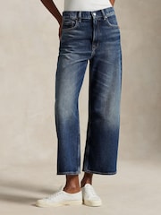 Polo Ralph Lauren Blue Ankle Wide Jeans - Image 2 of 5