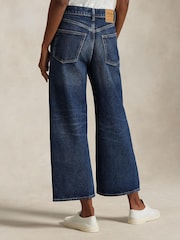 Polo Ralph Lauren Blue Ankle Wide Jeans - Image 3 of 5