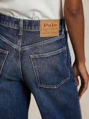 Polo Ralph Lauren Blue Ankle Wide Jeans - Image 5 of 5