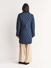 Polo Ralph Lauren Blue Woven Coat - Image 4 of 7