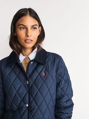 Polo Ralph Lauren Blue Woven Coat - Image 5 of 7