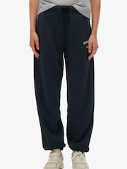 Superdry Blue ATH Essential Boyfriend Joggers - Image 3 of 6