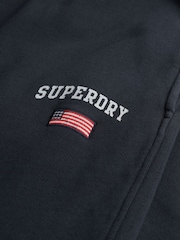 Superdry Blue ATH Essential Boyfriend Joggers - Image 6 of 6