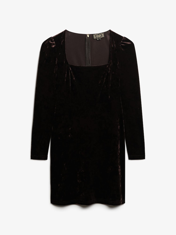 superdry dress black Cream & Black Polka Dot Babydoll Romper Dress main image 0