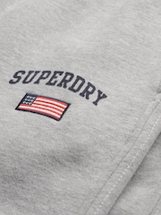 Superdry Grey ATH Essential Boyfriend Joggers - Image 6 of 6