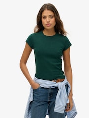 Superdry Green Athletic Essential T-Shirt - Image 1 of 5