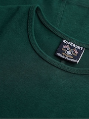 Superdry Green Athletic Essential T-Shirt - Image 5 of 5