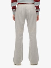 Superdry Grey Athletic Embroidered Flare Joggers - Image 5 of 6
