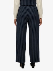 Superdry Blue Mid Rise Wide Leg Tailored Joggers - Image 2 of 6