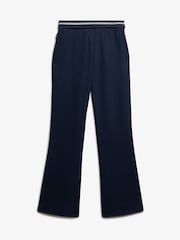 Superdry Dark Blue Athletic Essentials Logo Low Rise Flare Joggers - Image 6 of 6