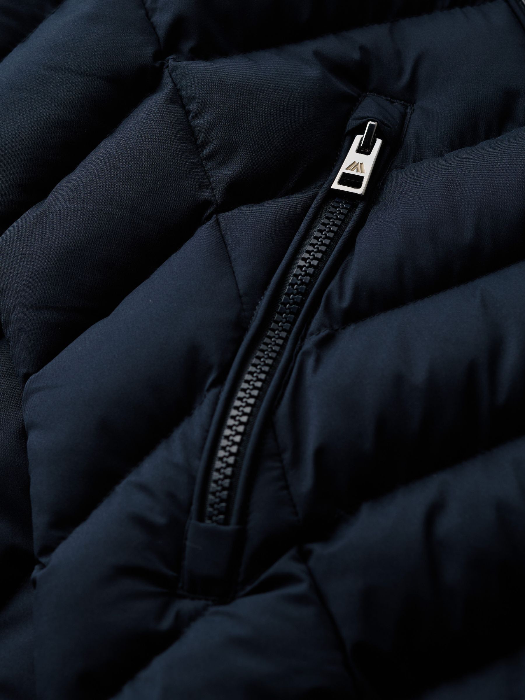 Buy Superdry Blue Fuji Faux Hood Mid Length Coat from Next USA