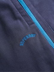 Superdry Blue Athletic Essentials Logo Straight Leg Joggers - Image 7 of 7