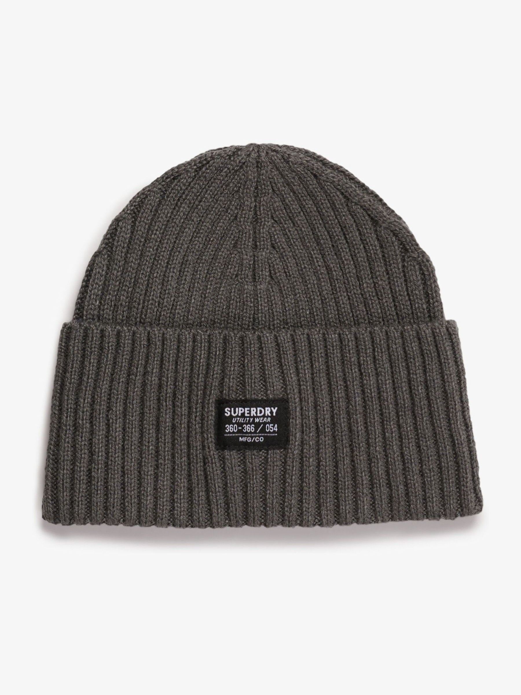 Buy Superdry Grey Workwear Knitted Beanie Hat from Next South Africa