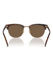 Polo Ralph Lauren Round Brown Sunglasses - Bild 2 von 5