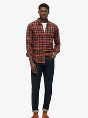 Superdry Orange Long Sleeve Cotton Lumberjack Shirt - Image 2 of 7