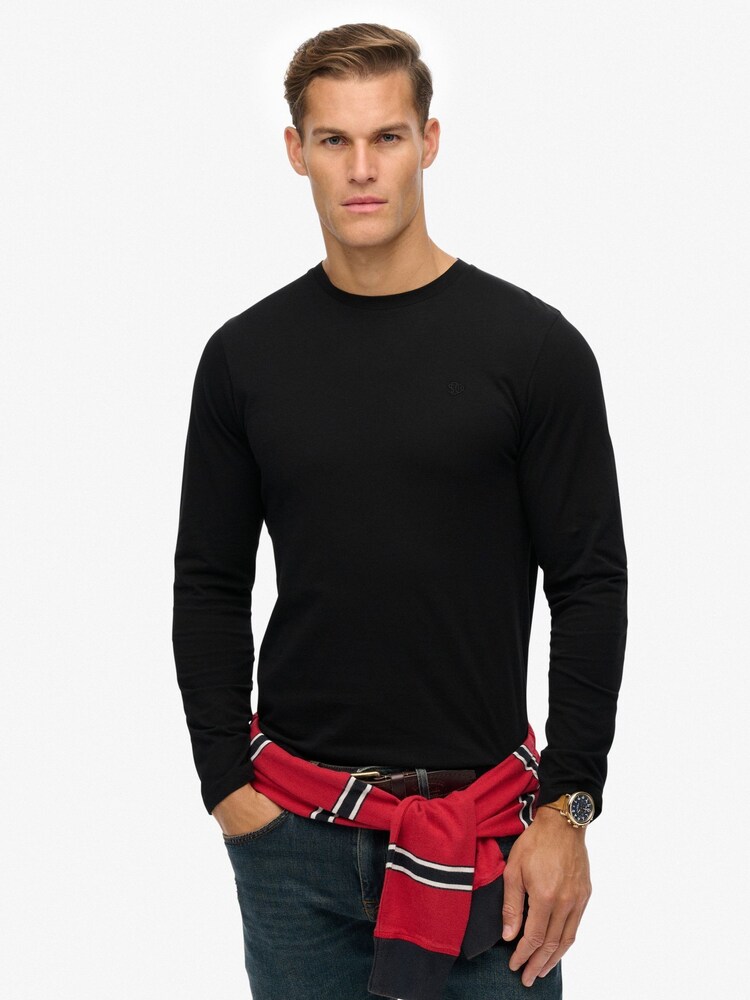Superdry Black Classic Essential Top - Image 1 of 5