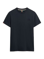 Superdry Bright Blue Essential Logo Embroidery T-Shirt - Image 5 of 7