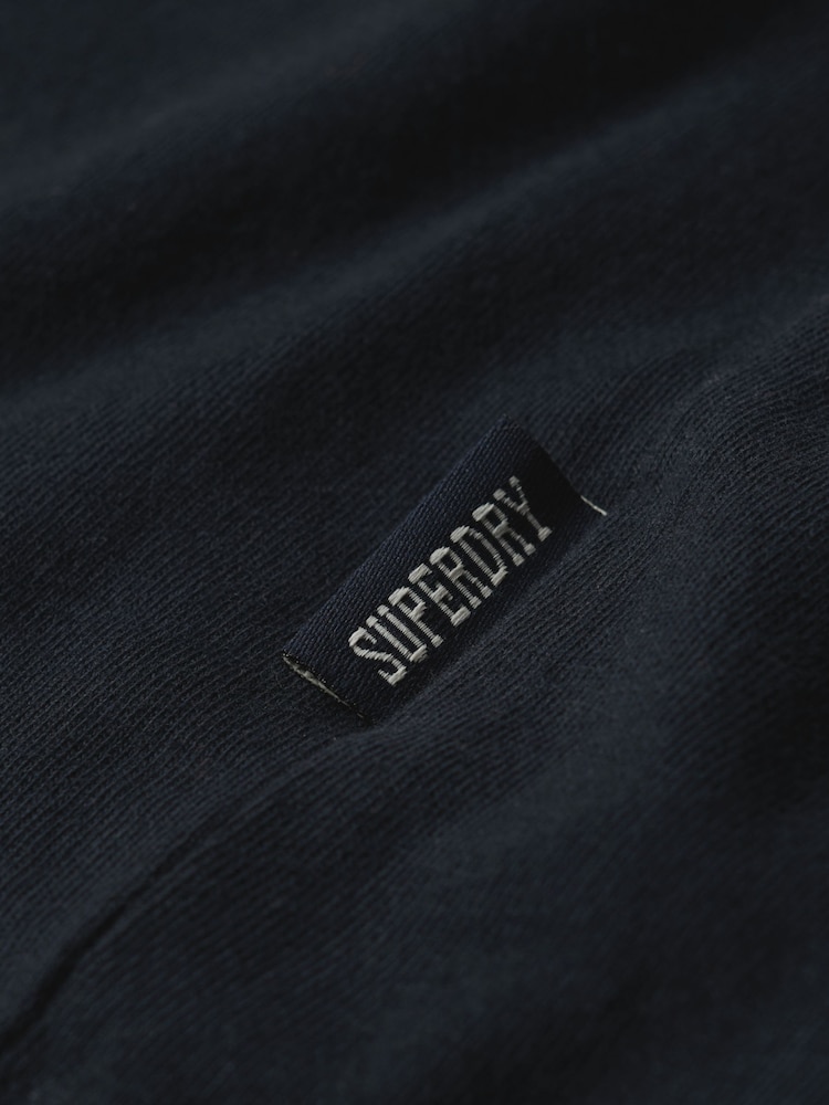 Superdry Bright Blue Essential Logo Embroidery T-Shirt - Image 7 of 7