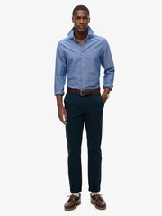 Superdry Light Blue Classic Oxford 100% Cotton Shirt - Image 2 of 5