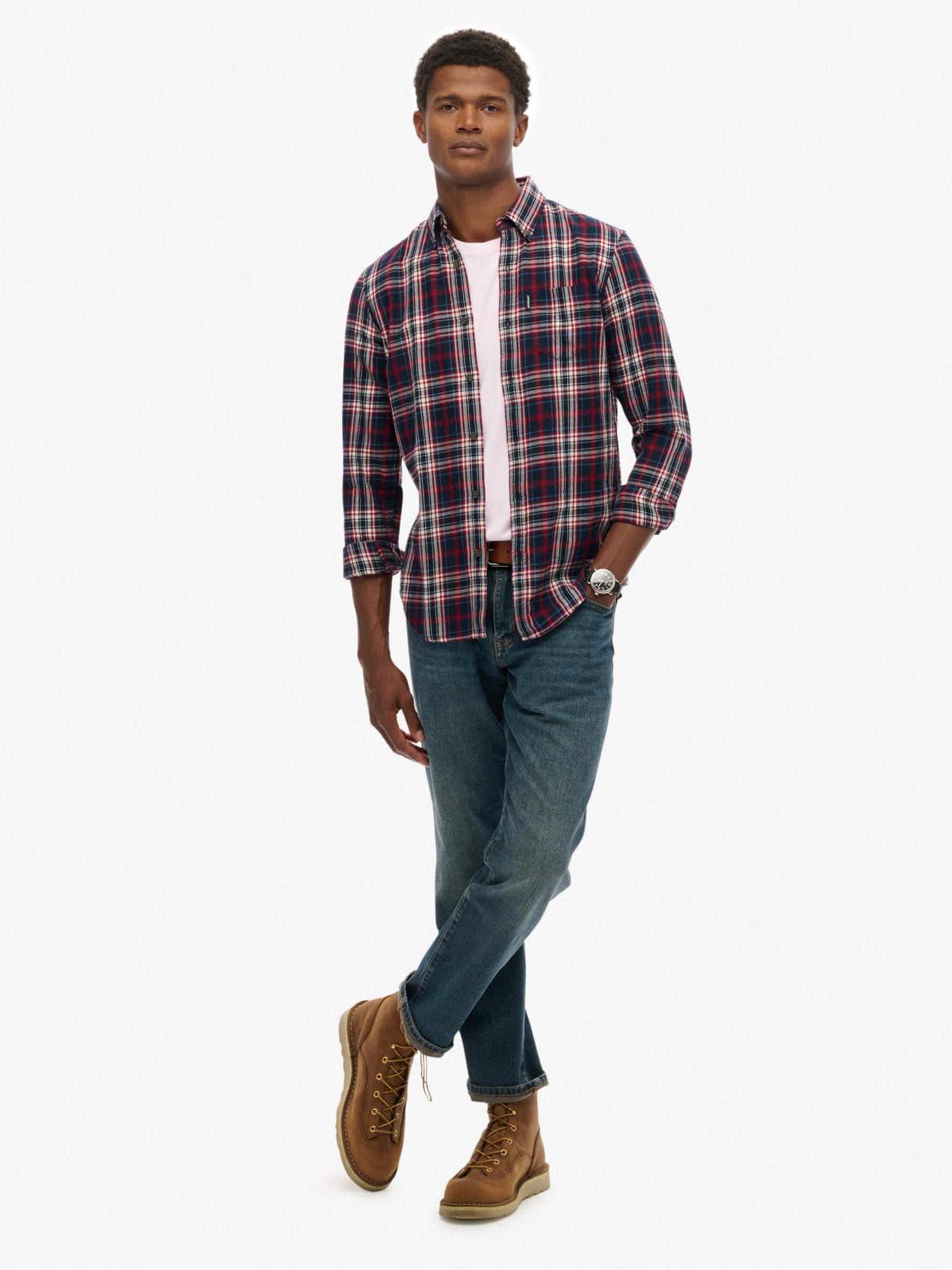 Buy Superdry Blue Vintage Check Shirt from Next USA