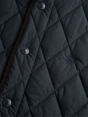 Superdry Blue Quilted Estate Gilet - Image 6 of 6