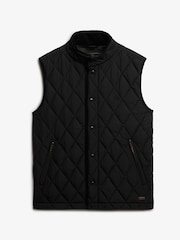 Superdry Black Quilted Estate Gilet - Image 6 of 7