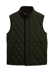 Superdry Green Quilted Estate Gilet - Image 6 of 7