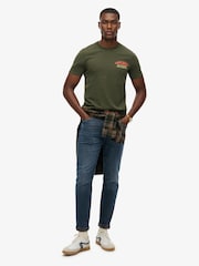 Superdry Green Mountain Relaxed T-Shirt - Image 3 of 6