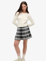 Superdry White Micro Cable Cardigan - Image 2 of 5