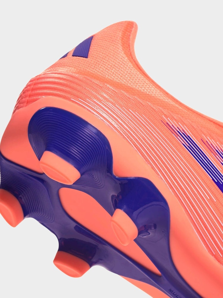 adidas Orange Adult F50 League Ground Boots - Image 11 of 11