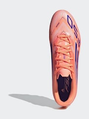 adidas Orange Adult F50 League Ground Boots - Image 6 of 11