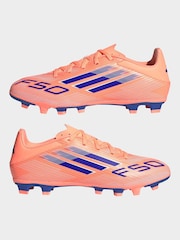 adidas Orange Adult F50 Club Firm/Multi Ground Boots - Image 6 of 10