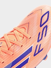 adidas Orange Adult F50 Club Firm/Multi Ground Boots - Image 9 of 10