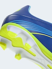 adidas Blue/Yellow Adult F50 Messi Club Firm Ground Boots - Image 7 of 11