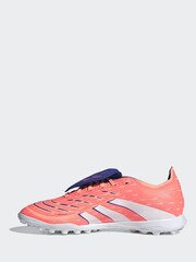 adidas Coral/White Adult Predator League Fold-Over Tongue Turf Boots - Image 2 of 9