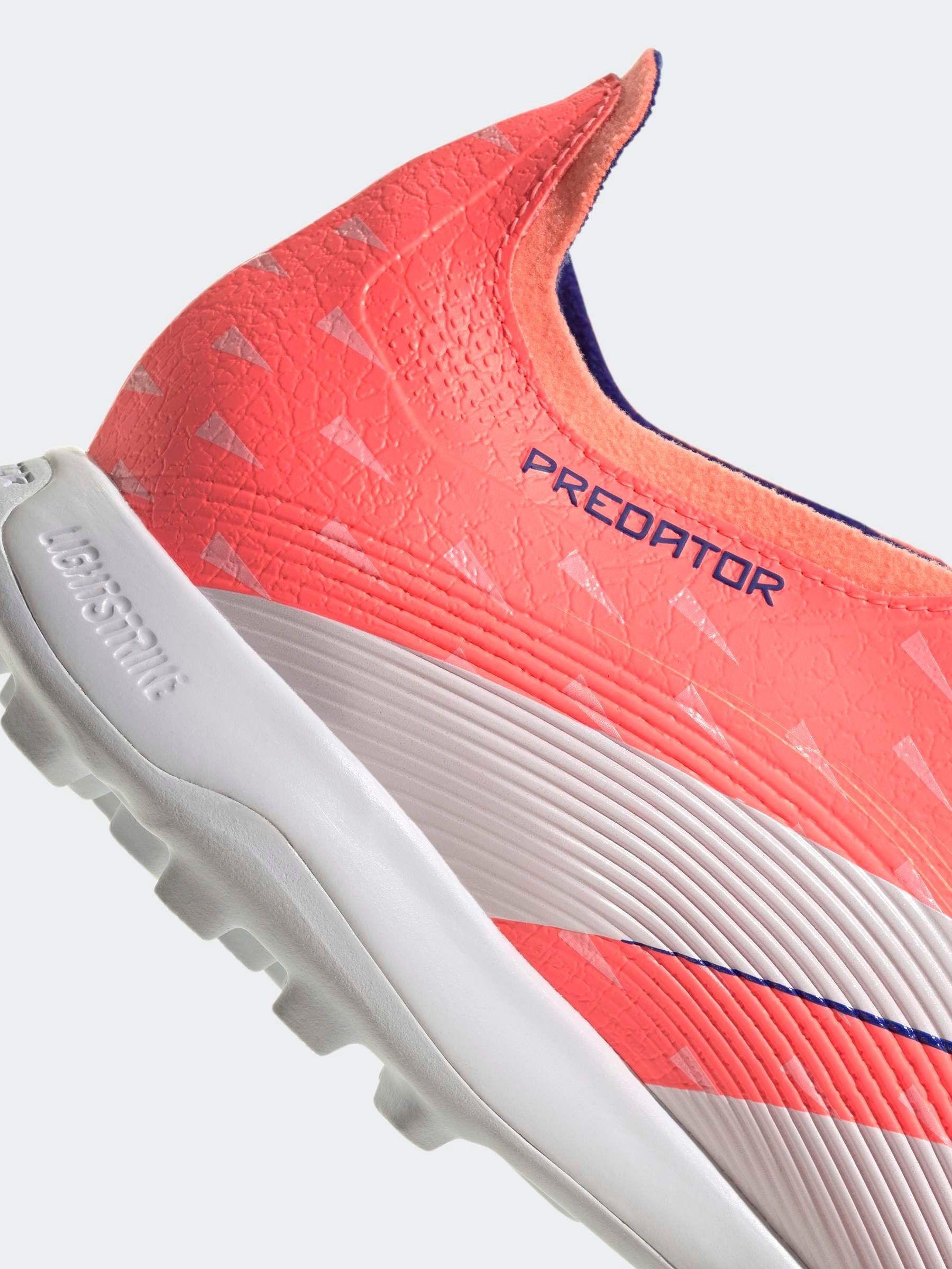 Buy adidas Coral/White Adult Predator League Fold-Over Tongue Turf