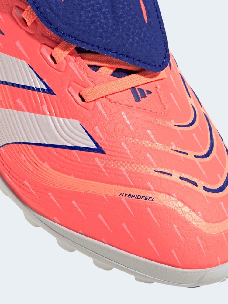 adidas Coral/White Adult Predator League Fold-Over Tongue Turf Boots - Image 9 of 9