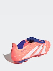 adidas Coral/White Adult Predator League Fold-Over Tongue Firm/Multi Ground Boots - Image 5 of 10