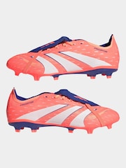 adidas Coral/White Adult Predator League Fold-Over Tongue Firm/Multi Ground Boots - Image 6 of 10