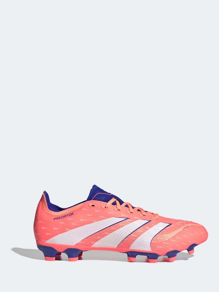 adidas Coral/White Adult Predator League Multi Ground Boots - Image 1 of 10