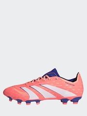 adidas Coral/White Adult Predator League Multi Ground Boots - Image 2 of 10