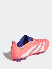 adidas Coral/White Adult Predator League Multi Ground Boots - Image 5 of 10