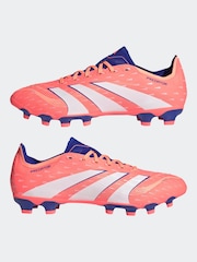 adidas Coral/White Adult Predator League Multi Ground Boots - Image 6 of 10