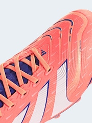 adidas Coral/White Adult Predator League Multi Ground Boots - Image 9 of 10