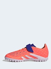 adidas Coral/White Kids Predator Club Turf Boots - Image 3 of 10