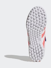 adidas Coral/White Kids Predator Club Turf Boots - Image 8 of 10