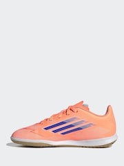 adidas Orange Kids F50 Club Indoor Boots - Image 3 of 10