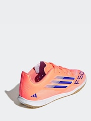 adidas Orange Kids F50 Club Indoor Boots - Image 5 of 10