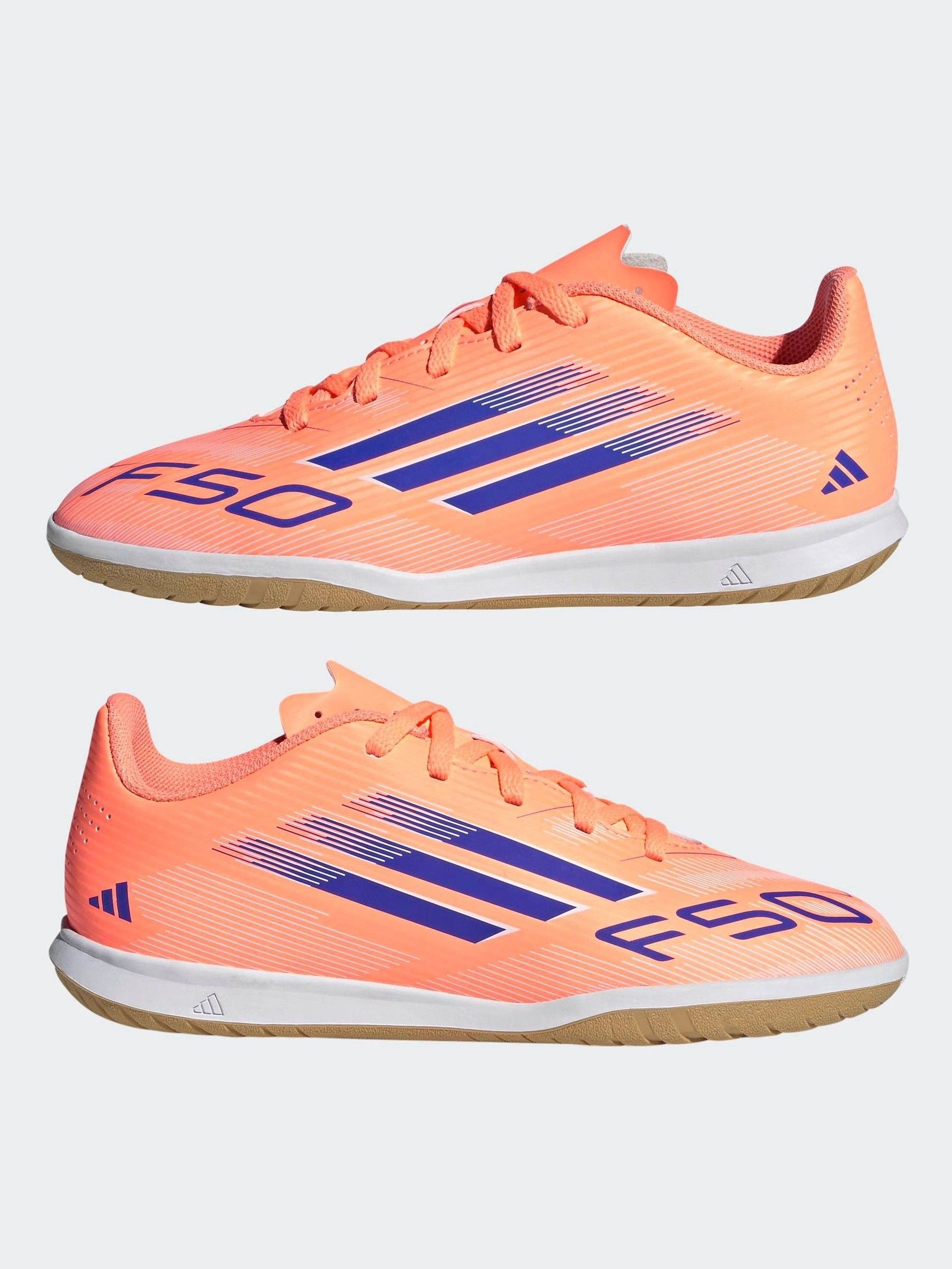 Buy adidas Orange Kids F50 Club Indoor Boots from Next Singapore