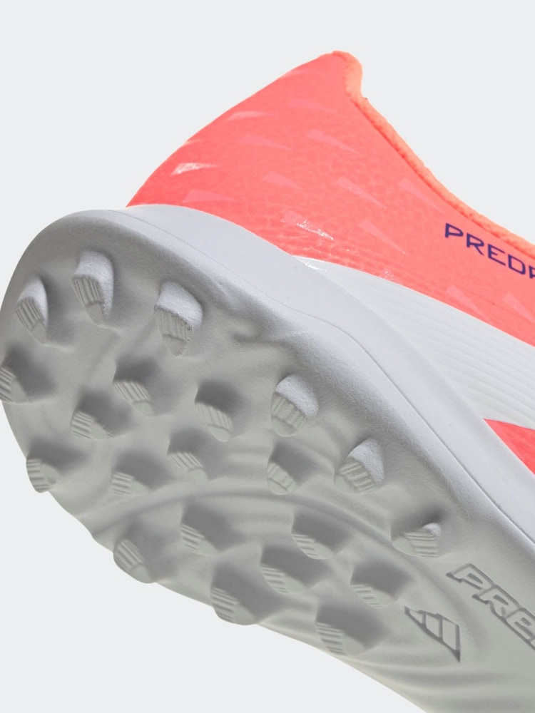 adidas Coral/White Kids Predator League Turf Boots - Image 10 of 10 adidas Coral/White Kids Predator League Turf Boots - Image 10 of 10